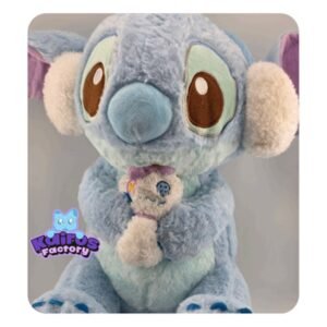 Stitch Con Muneco De Nieve
